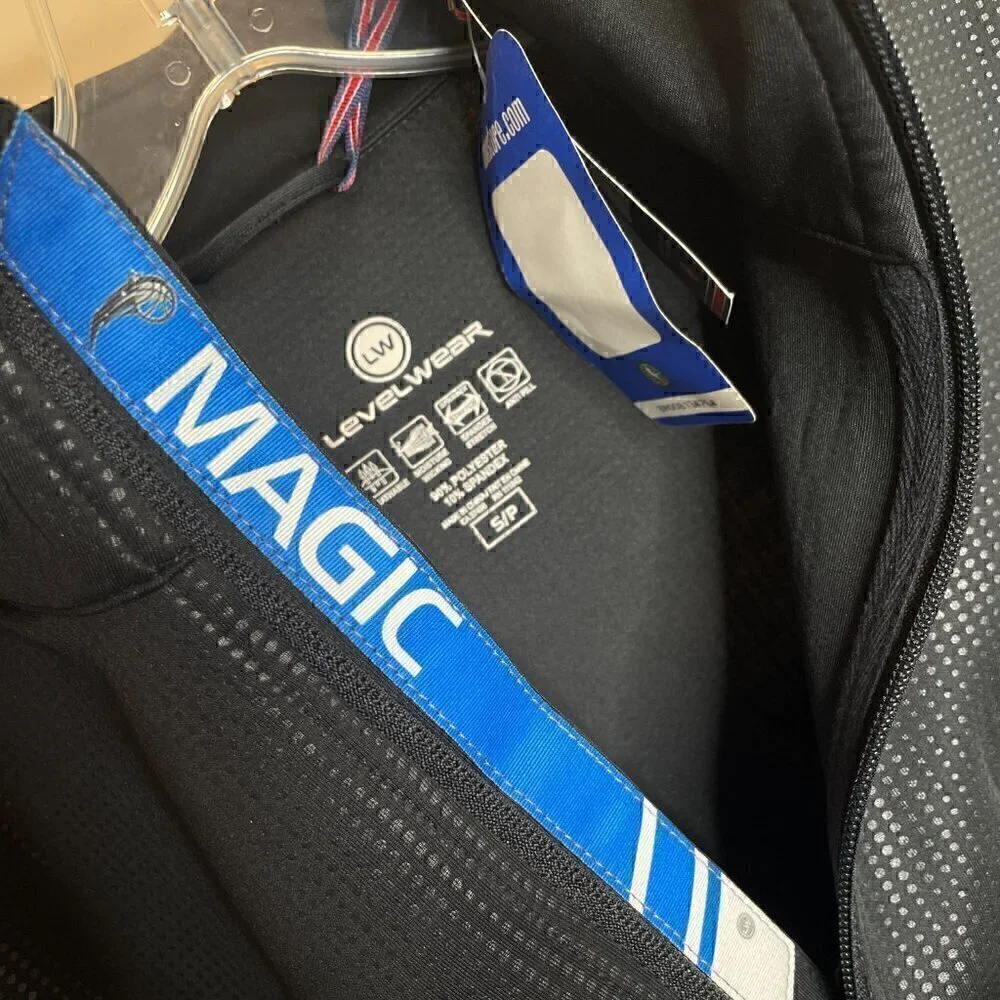 Orlando Magic Black NBA 1/4 Zip Jacket Size S